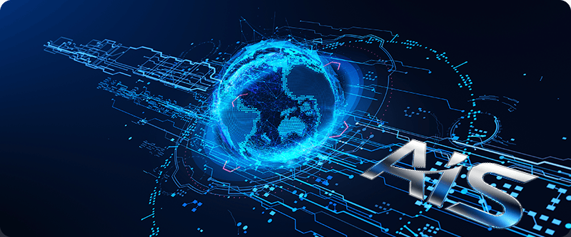 Global business network visualization