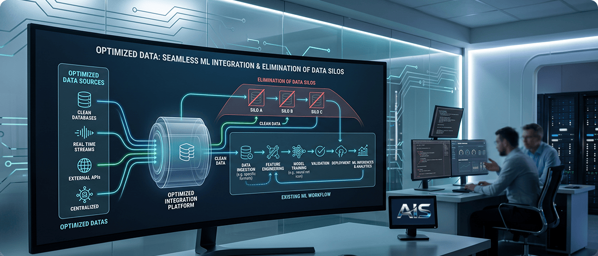AIS data management dashboard interface