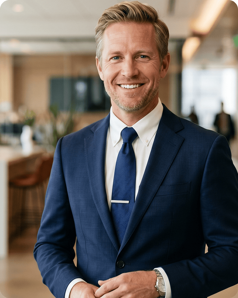 AIS chief executive officer portrait
